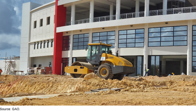 Construction crews working on new building Construction crews working on new building