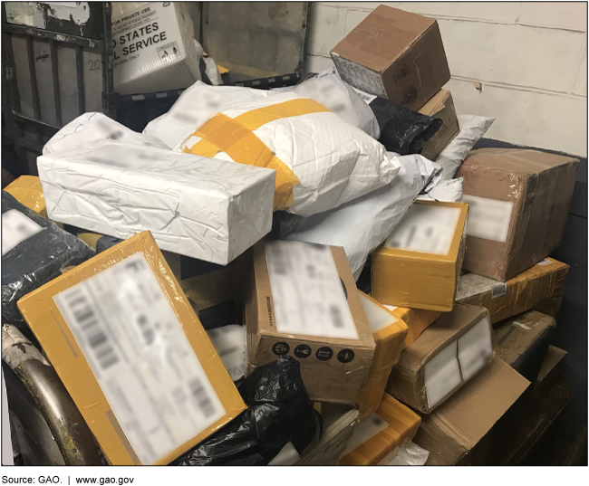 A pile of packages