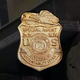 GAO special agent badge