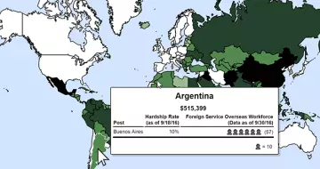 INTERACTIVE GRAPHICS: Costs of Danger and Hardship Pay Incentives for State Department Employees Overseas