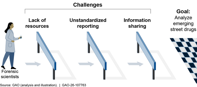 Illustration of Challenges Faced by Forensic Laboratories