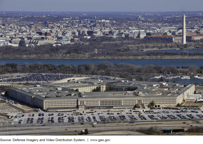 Picture of the Department of Defense at the Pentagon