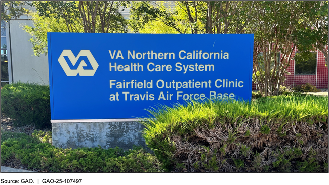 Department of Veterans Affairs Medical Clinic Located on a Military Base