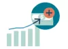 Bar chart to money icon