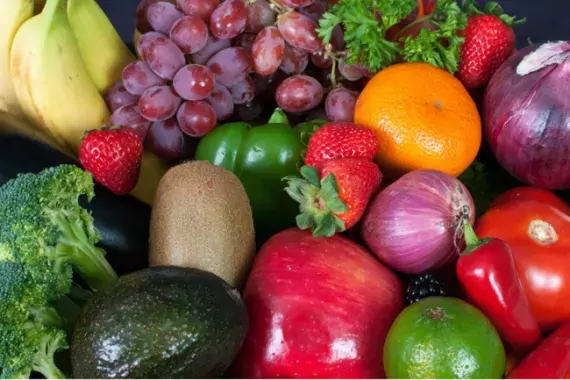 Photo of fruit and vegetables