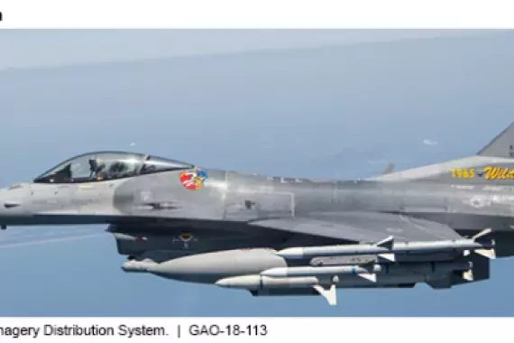Photo Showing the F-16 Fighting Falcon